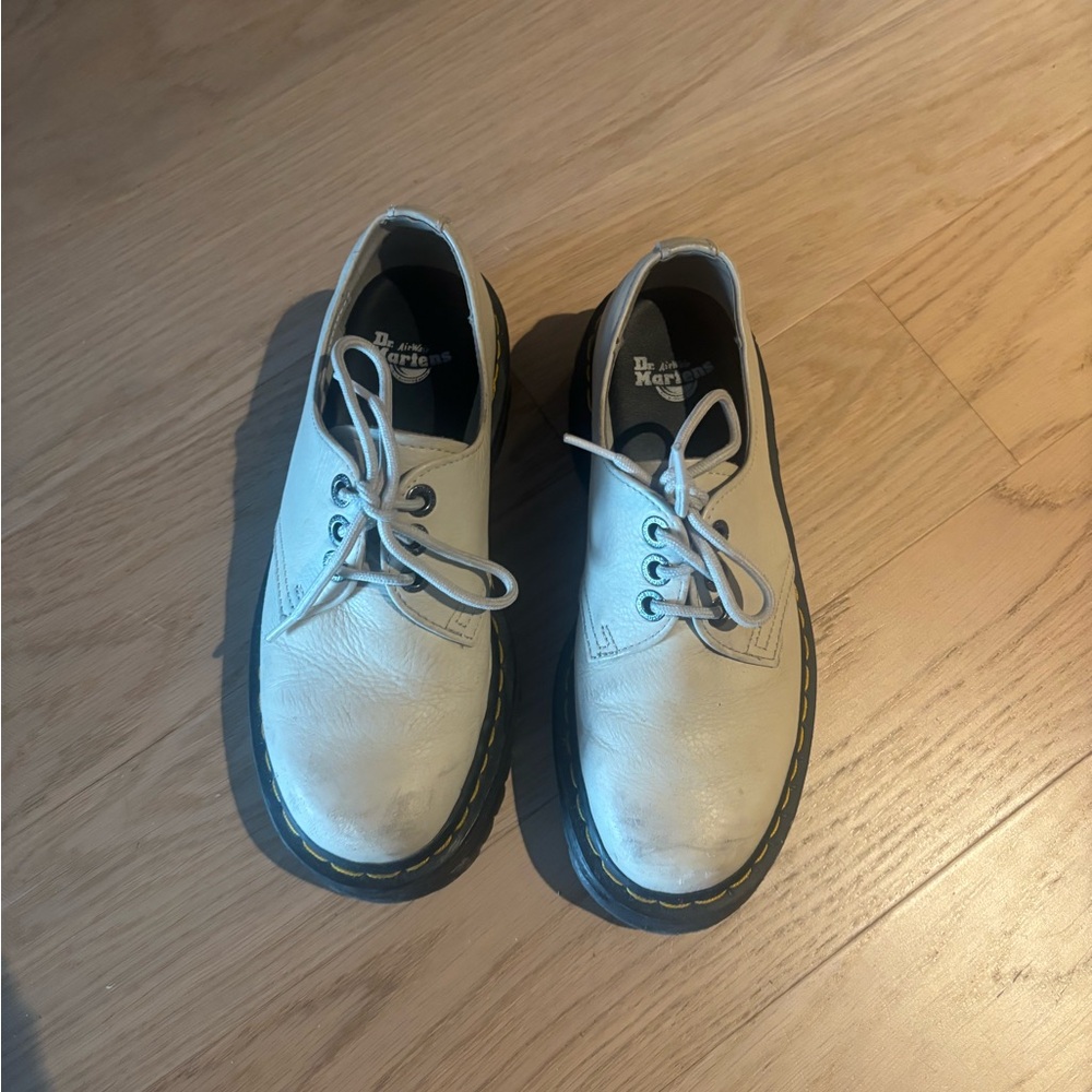 Dr. Martens Off-White Women's Oxfords